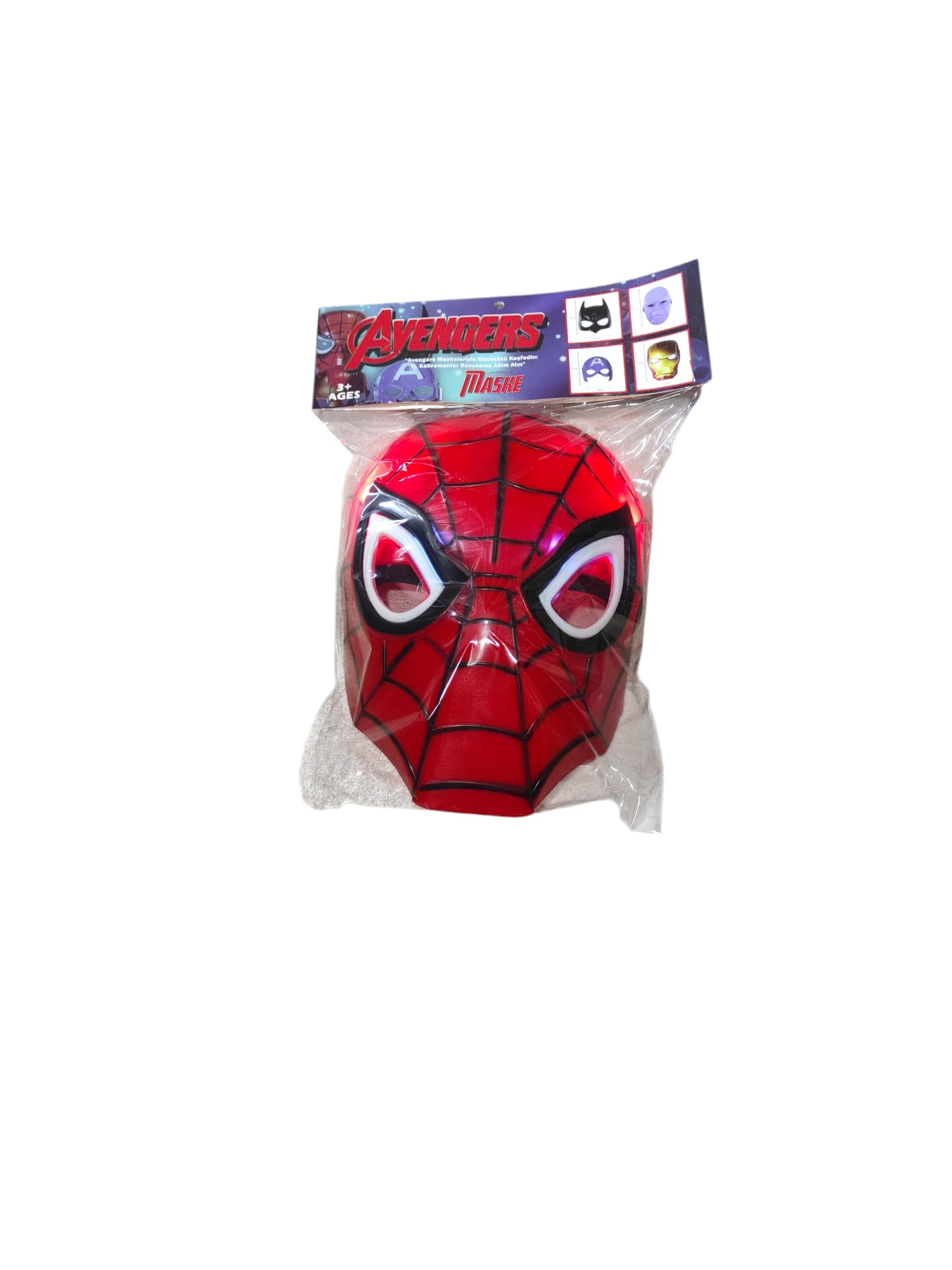toptan oyuncak ışıklı maske avengers uls3072
