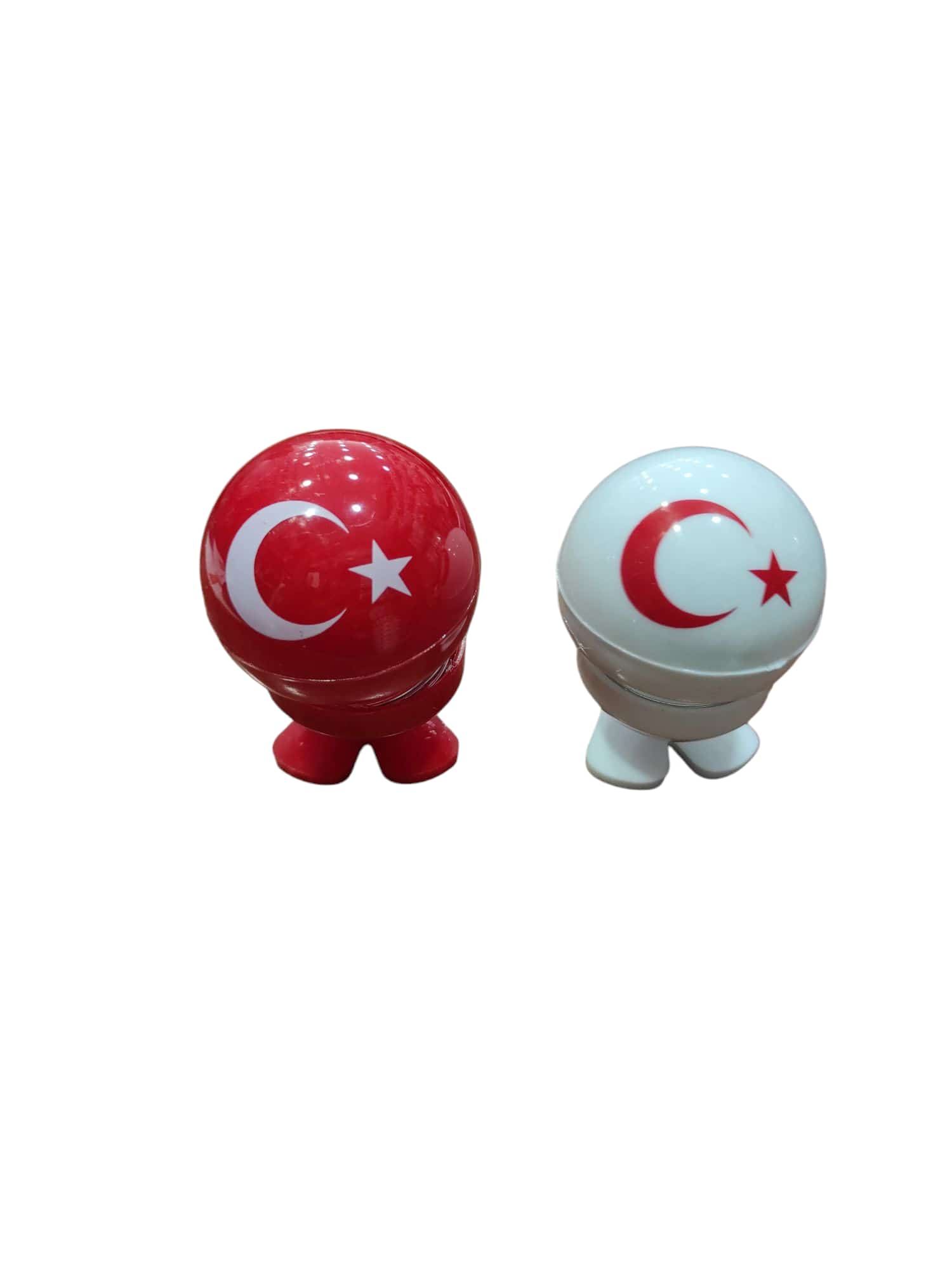 Toptan Zıpzıp Kafalar Türk Bayraklı Ayyıldızlı Kutusu 30 Adetli