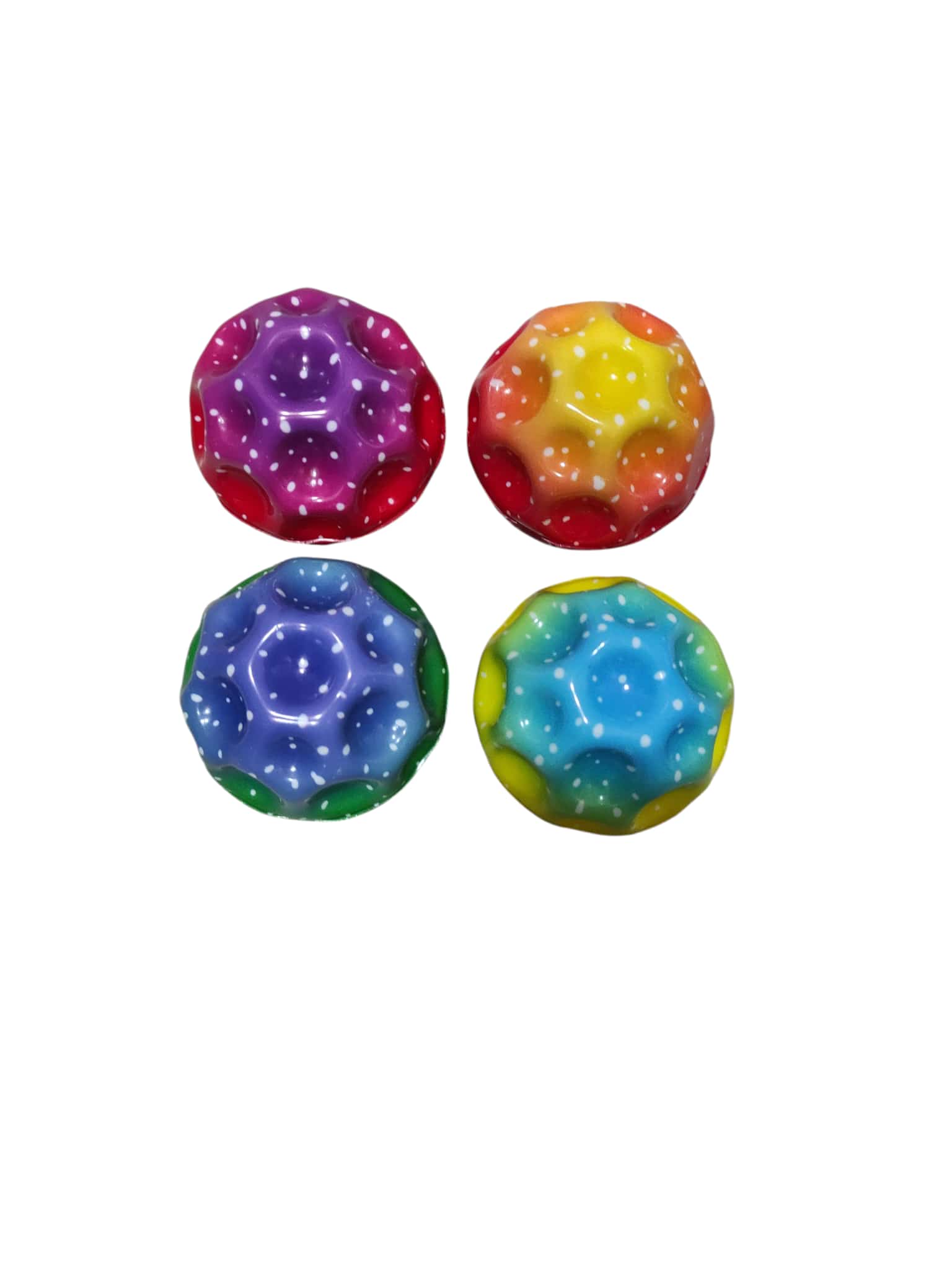 Toptan sıkmalı oyuncak Ay Top Zıplayan kedi köpek topu 12 li akzpu42 