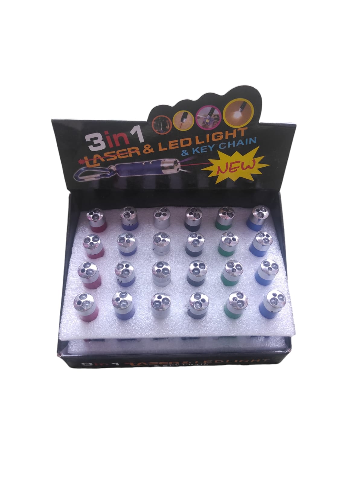 Toptan Lazer Kutulu 3 İn 1 Kutu :24 lü