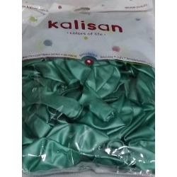 Kalisan krom balon yeşil green 12 inç 50 li