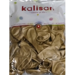 Kalisan krom balon gold altın 12 inç 50 li