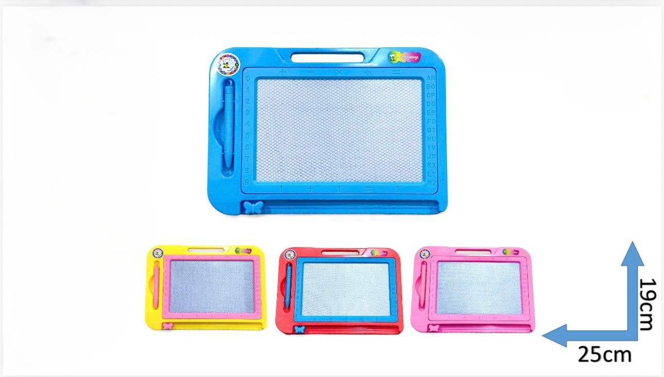 Toptan oyuncak yazı Tahtası Mıknatıslı 25cmx19cm kette9812