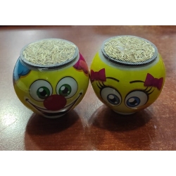Toptan Çim Adam Emojili Gülen Yüzlü 24lü 