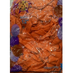Toptan hbk balon pastel turuncu 12 inç 100l ü 