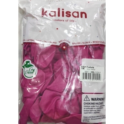 Toptan Kalisan Pastel Koyu Pembe Balon 12 100lü 