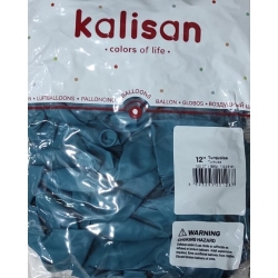 Toptan Kalisan Pastel Turkuaz Balon 12 100lü 