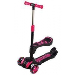 Toptan Scooter Cool Wheels Combo Oturaklı Pembe +7  frk59564